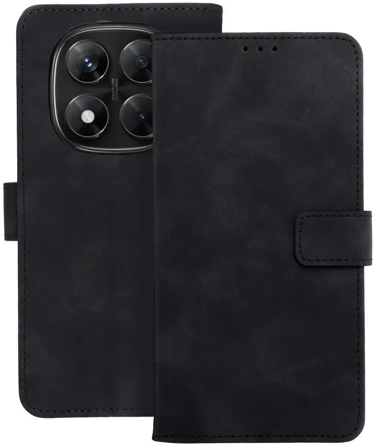 Oem TENDER Book dėklas skirtas Xiaomi Redmi Note 14 PRO 4G juodos spalvos