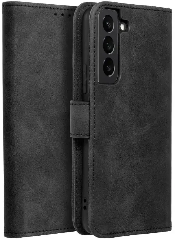 Oem TENDER Book dėklas skirtas Samsung Galaxy S22 juodos spalvos