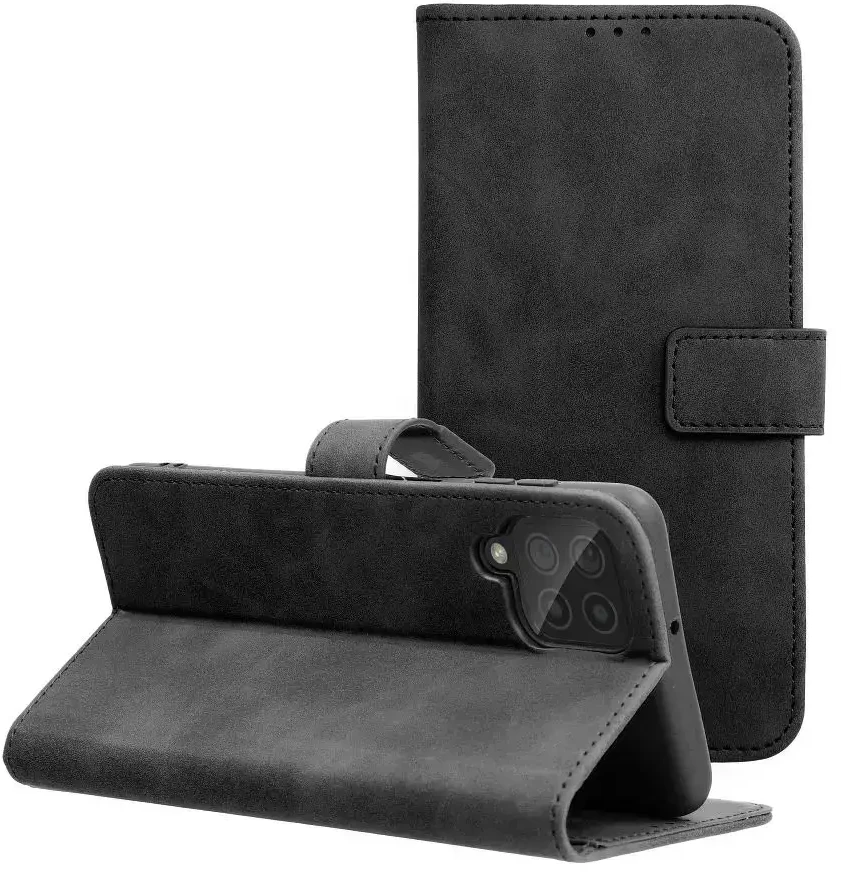 Forcell Oem TENDER Book Dėklas skirtas Samsung Galaxy A22 LTE ( 4G ) juodos spalvos