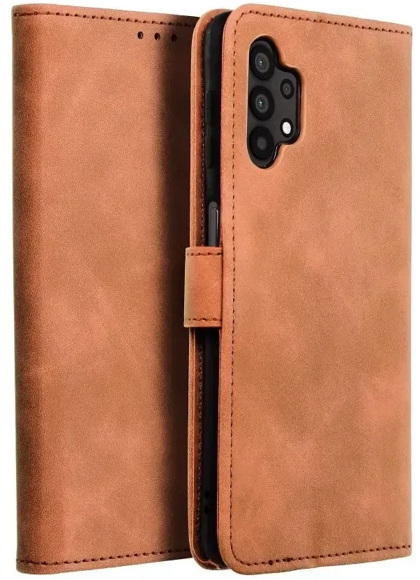 Oem TENDER Book dėklas skirtas Samsung Galaxy A32 5G rudos spalvos