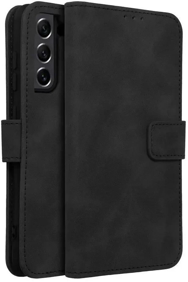 Oem TENDER Book Dėklas skirtas Samsung Galaxy S21 FE juodos spalvos