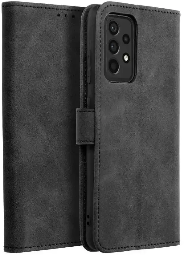 Forcell Oem TENDER Book dėklas skirtas Samsung Galaxy A52 5G / A52 LTE ( 4G ) / A52s 5G juodos spalvos