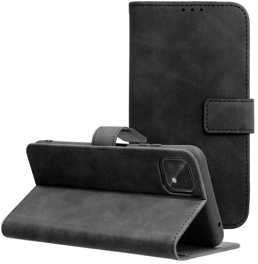 Oem TENDER Book dėklas skirtas Samsung Galaxy A22 5G juodos spalvos