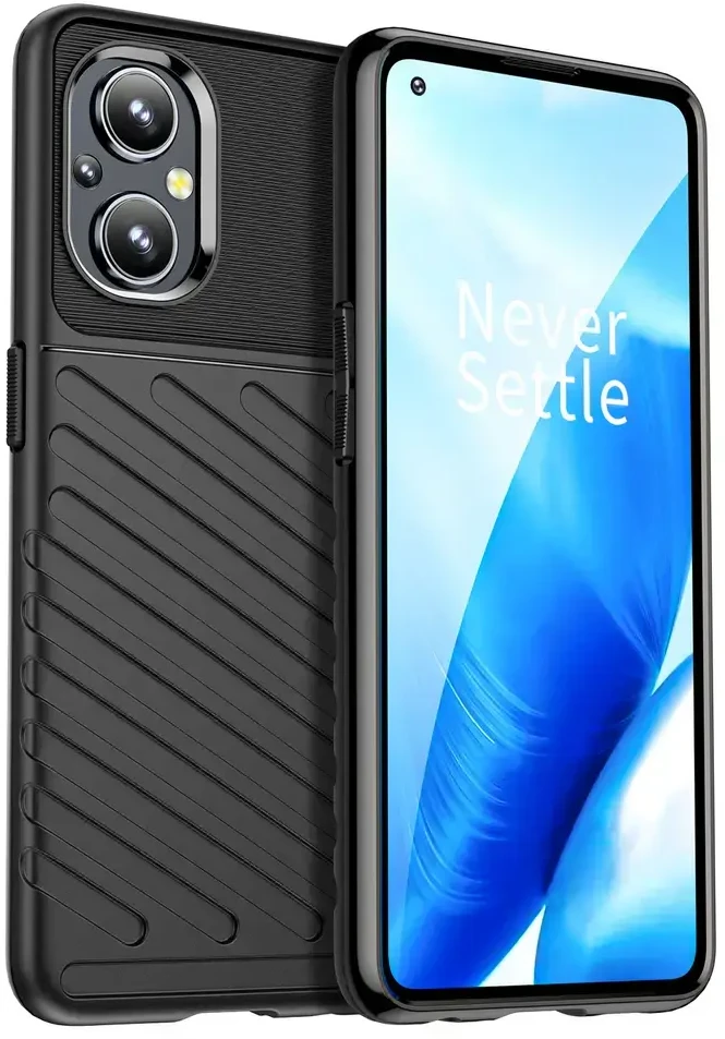 Hurtel Thunder dėklas skirtas OnePlus Nord N200 5G, juodas
