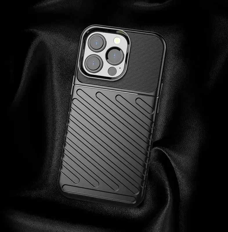 Hurtel Thunder dėklas skirtas iPhone 13 Pro, mėlynas