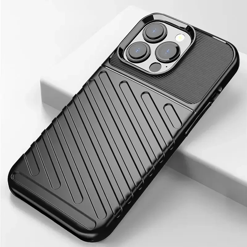 Hurtel Thunder dėklas skirtas iPhone 13 Pro, mėlynas