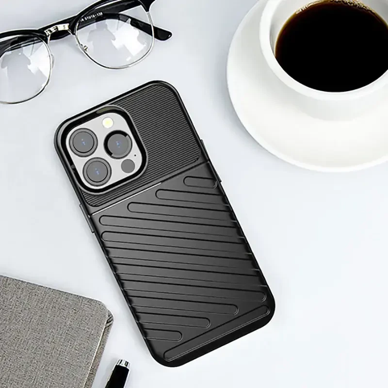 Hurtel Thunder dėklas skirtas iPhone 13 Pro, mėlynas