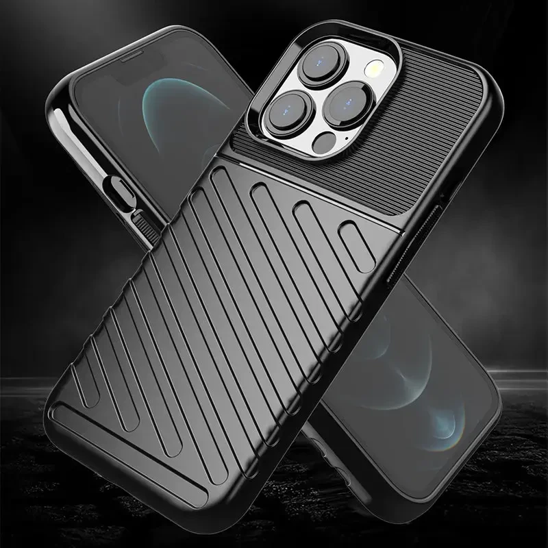 Hurtel Thunder dėklas skirtas iPhone 13 Pro, mėlynas