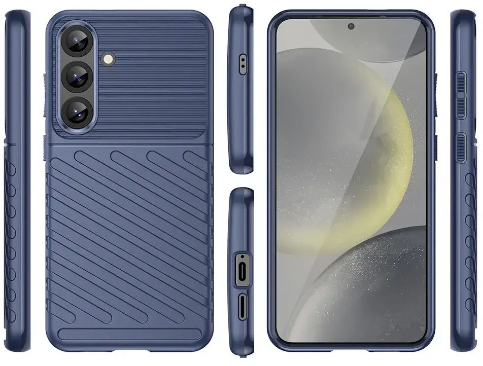 Hurtel Thunder Case Samsung Galaxy S25 Plus dėklas telefonui mėlynos spalvos