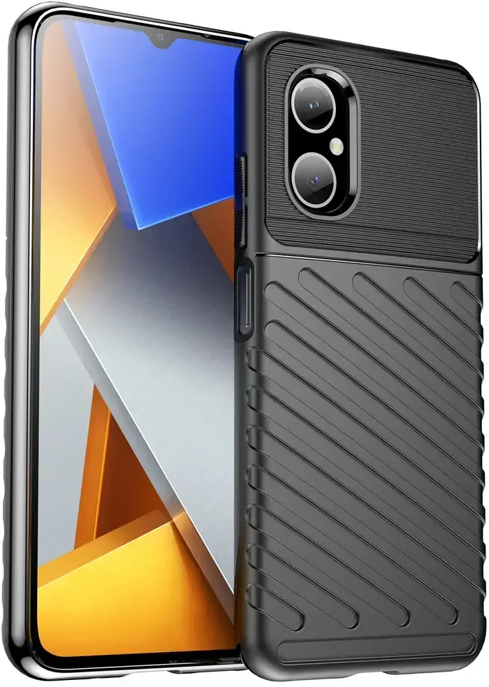 Hurtel Thunder dėklas skirtas Xiaomi Redmi Note 11E /Redmi 10 5G / Redmi 10 Prime+ 5G / Poco M4 5G, mėlynas