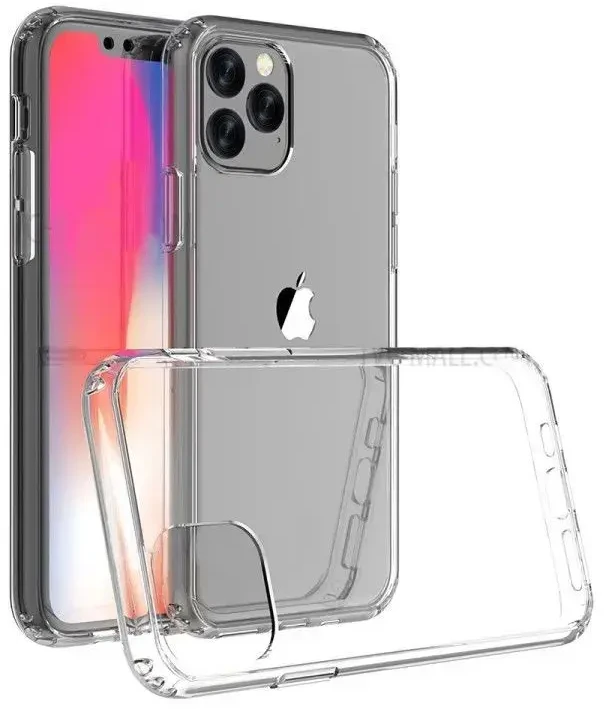 OEM dėklas, skirtas iPhone 11 PRO MAX galiniam dėklui, itin plonas, 0,3 mm, skaidrus