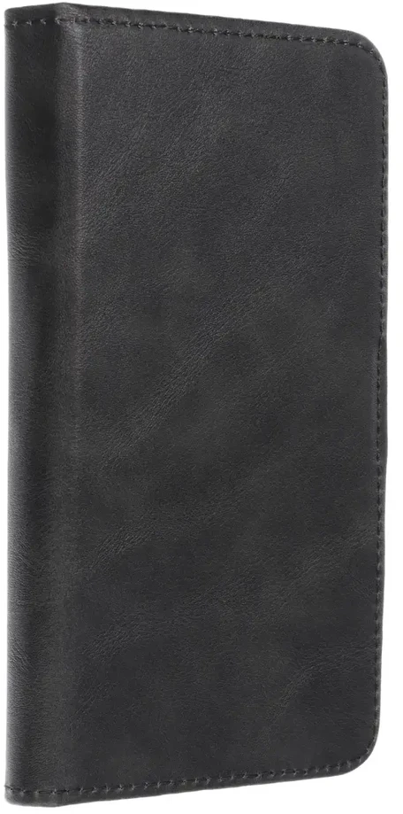 Oem Universal book dėklas COMMON dydis M skirtas Samsung Galaxy S21 / NOTE / NOTE 2 / NOTE 3 / S10 / HUAWEI P30 Lite / P9 / P9 Lite / SONY XPERIA Z3 / Z4 / Z5 juodos spalvos