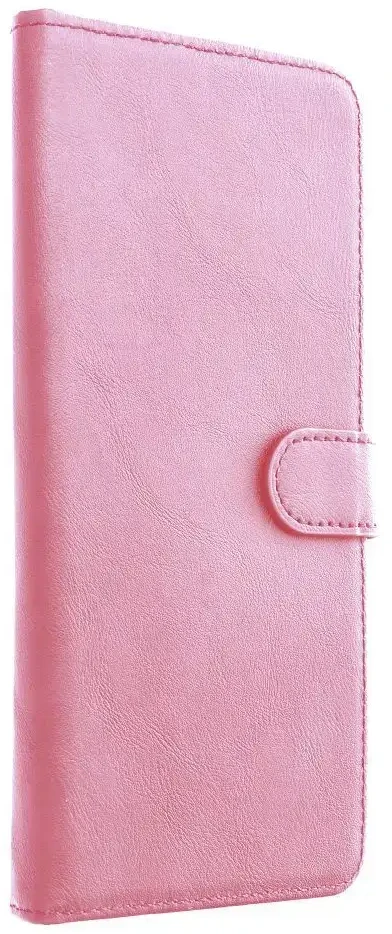 Oem Universal book dėklas COMMON dydis S skirtas Apple iPhone 12 / 13 / Samsung Galaxy S6 / A5 2016 / XCOVER 4 / S22 / HUAWEI P8 2017 rožinės spalvos