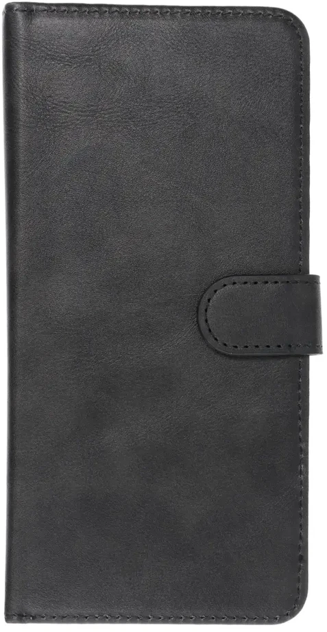 Oem Universal book dėklas COMMON dydis XL skirtas Samsung Galaxy A12 / A13 4G / A34 5G / A02s / Xiaomi Redmi 12 4G / 12C / NOTE 12 4G / 12 PRO 5G OPPO A53s / A72 / A92 juodos spalvos