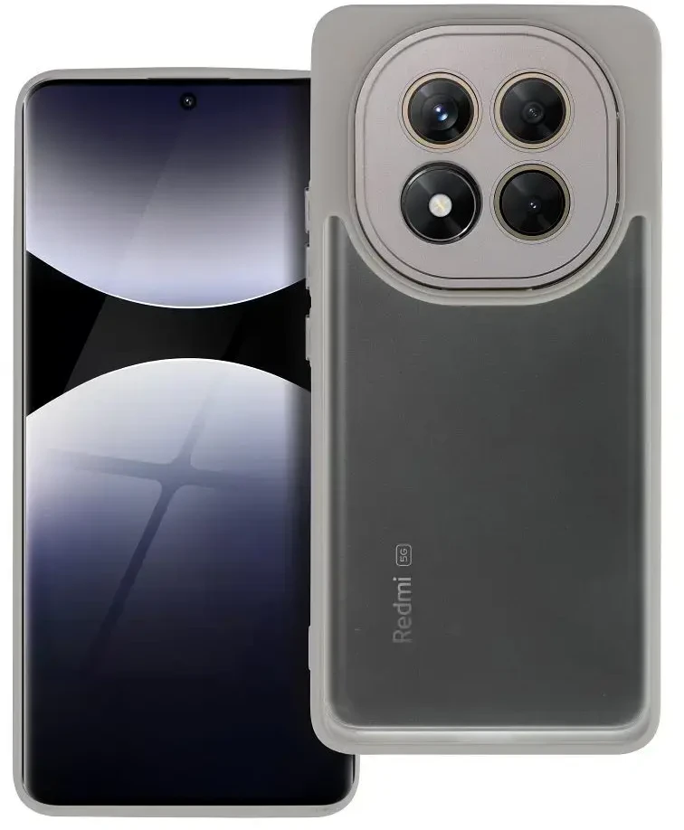 Oem VARIETE Dėklas skirtas Xiaomi Redmi Note 14 PRO PLUS 5G steel