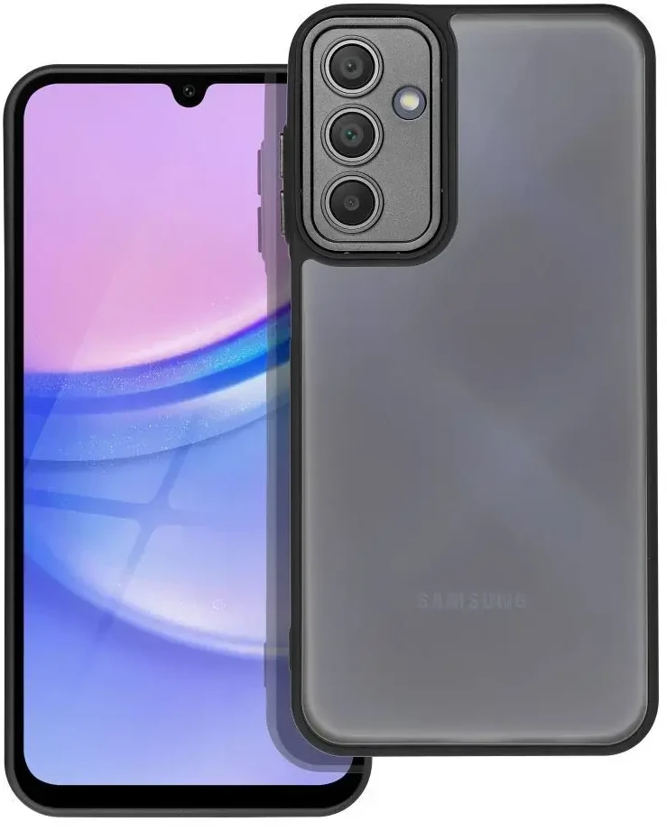 Oem VARIETE Dėklas skirtas Samsung Galaxy A15 4G / A15 5G juodos spalvos