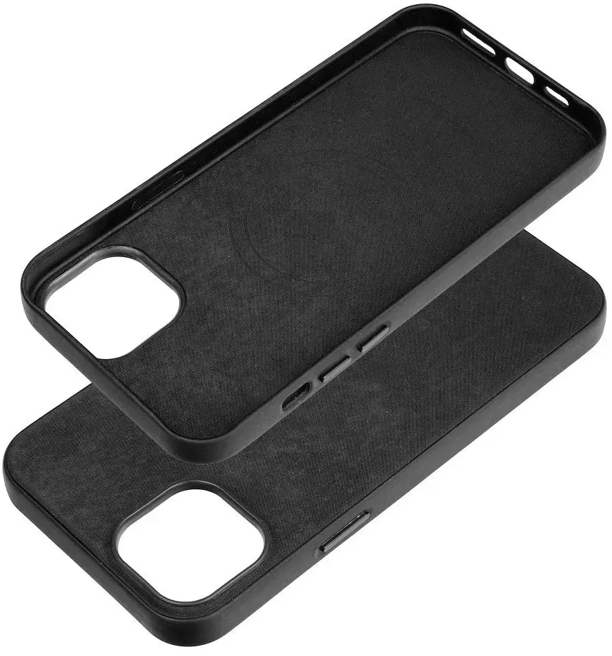 Oem Originalus „iPhone 15 PLUS“ dėklas, suderinamas su „MagSafe“ ir juodas