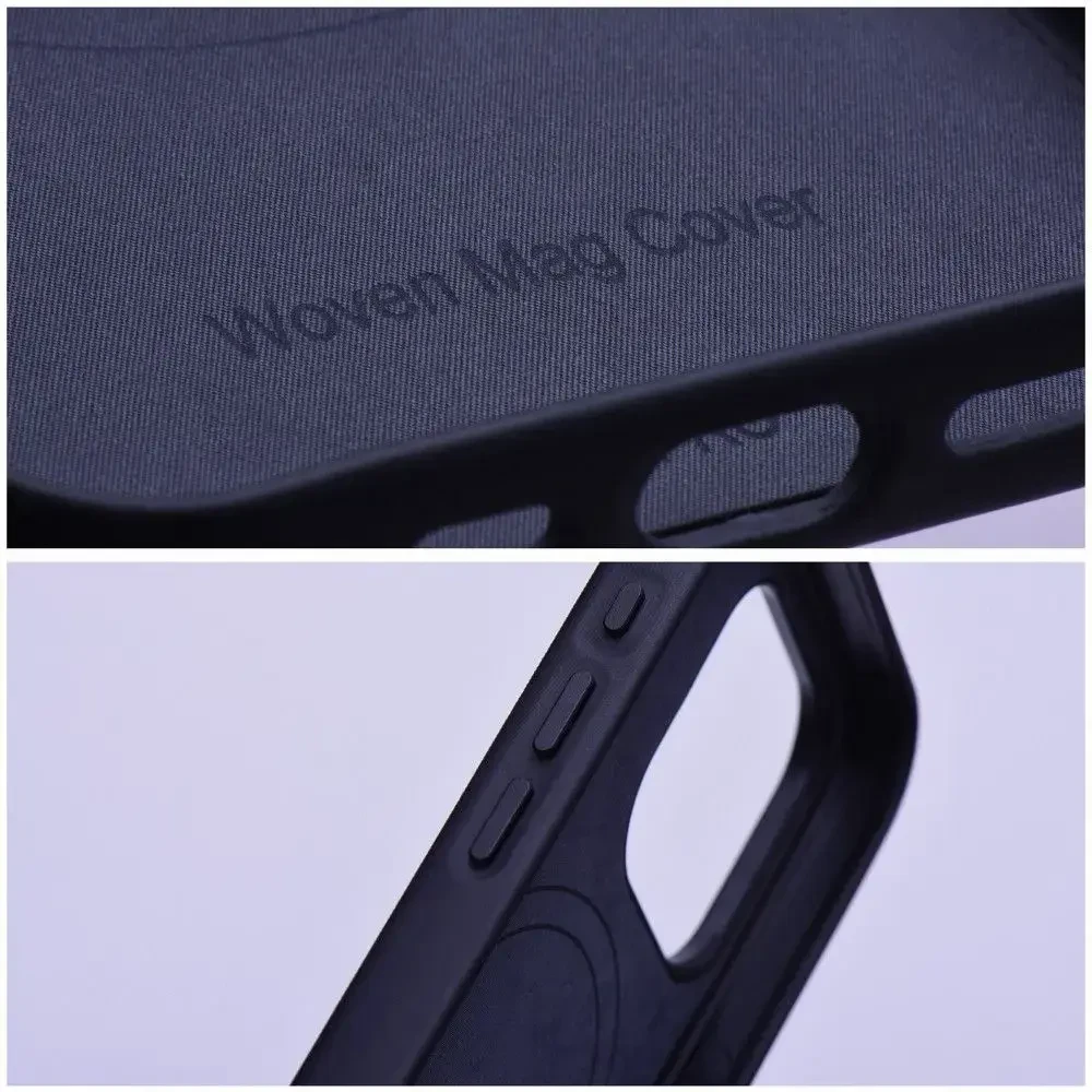 Oem Originalus „iPhone 15 PLUS“ dėklas, suderinamas su „MagSafe“ ir juodas
