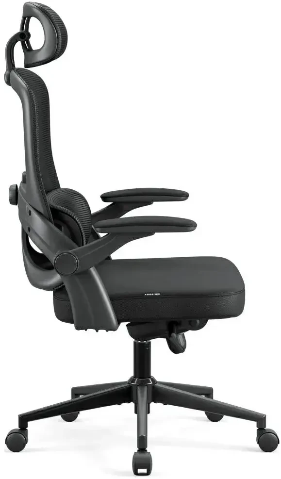 Diablo Chairs Diablo V-Light Shadow Juodas ergonominė kėdė