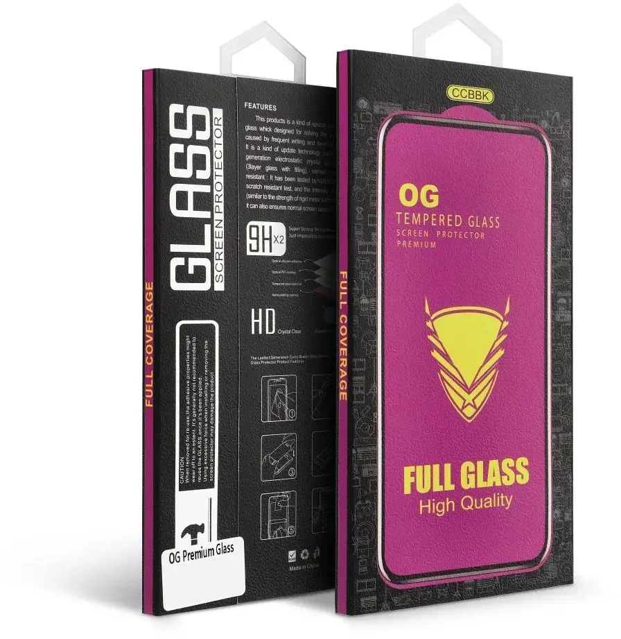 OG Premium Glass - skirtas Samsung Galaxy A23 5G juodas