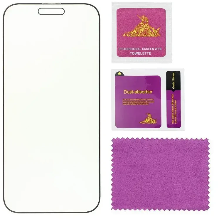 OG 6D Shuijia Glass - for Iphone 15 Plus / 16 Plus juodas