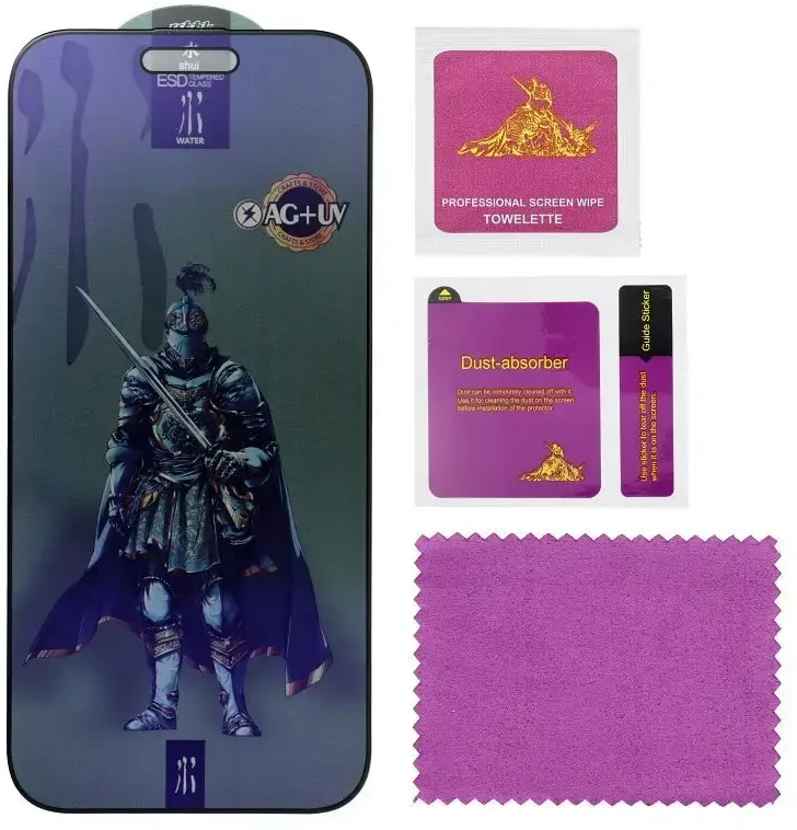 OG 6D Shuijia Glass - for Iphone 15 Plus / 16 Plus juodas