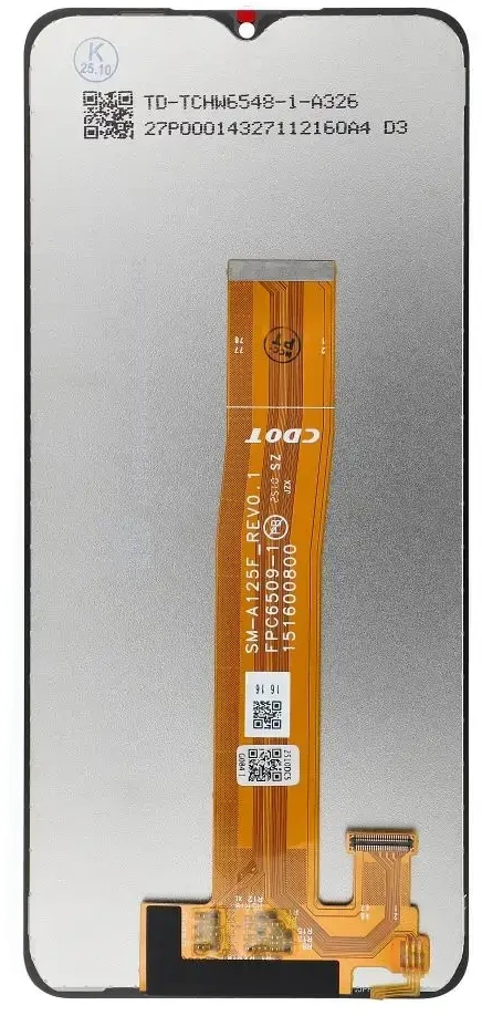 OG Originalus LCD ekranas, skirtas SAMSUNG A12 A125F/A125U/A125W/A125M OEM be rėmelio