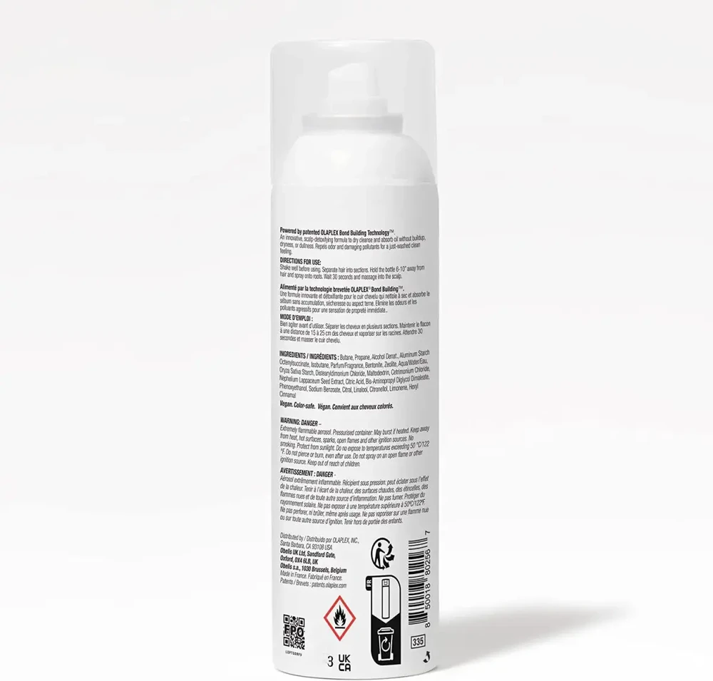 Olaplex Nº.4D Clean Volume Detox Sausas šampūnas detoksikuojantis sausas šampūnas, 250 ml
