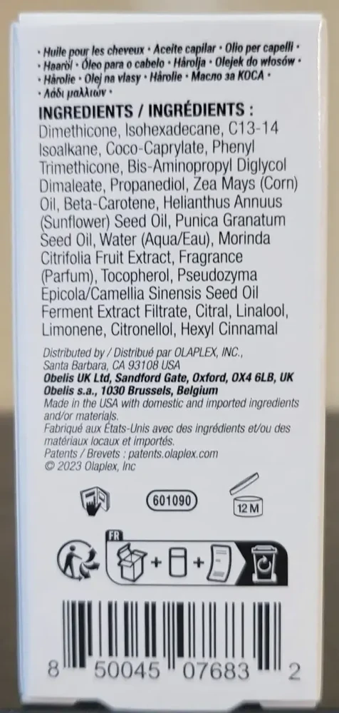 Olaplex Bonding Oil Nr. 7 plaukų aliejus ir serumas