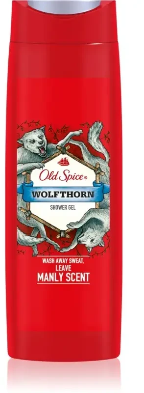 Dušo želė OLD SPICE Wolf Thorn, 400 ml