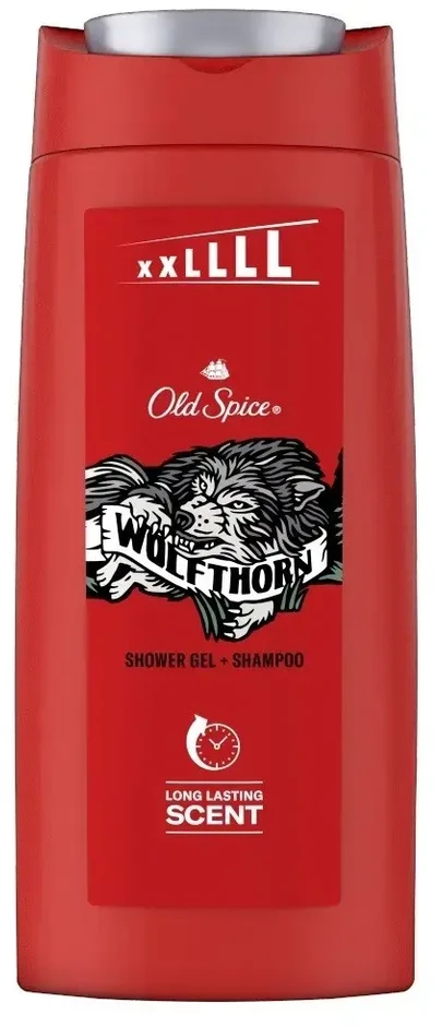 Old Spice Wolfthorn 3 in 1 dušo želė (Body, Hair, Face Wash) 675 ml