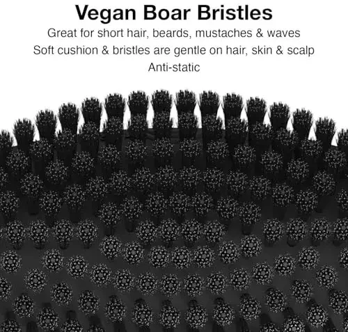 Olivia Garden Barber Vegan Boar Wave