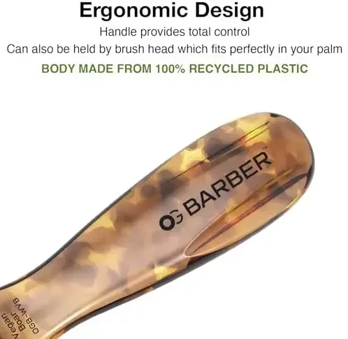 Olivia Garden Barber Vegan Boar Wave