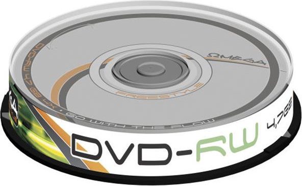Omega DVD-RW 4,7 GB 4x10 vienetų (40151)