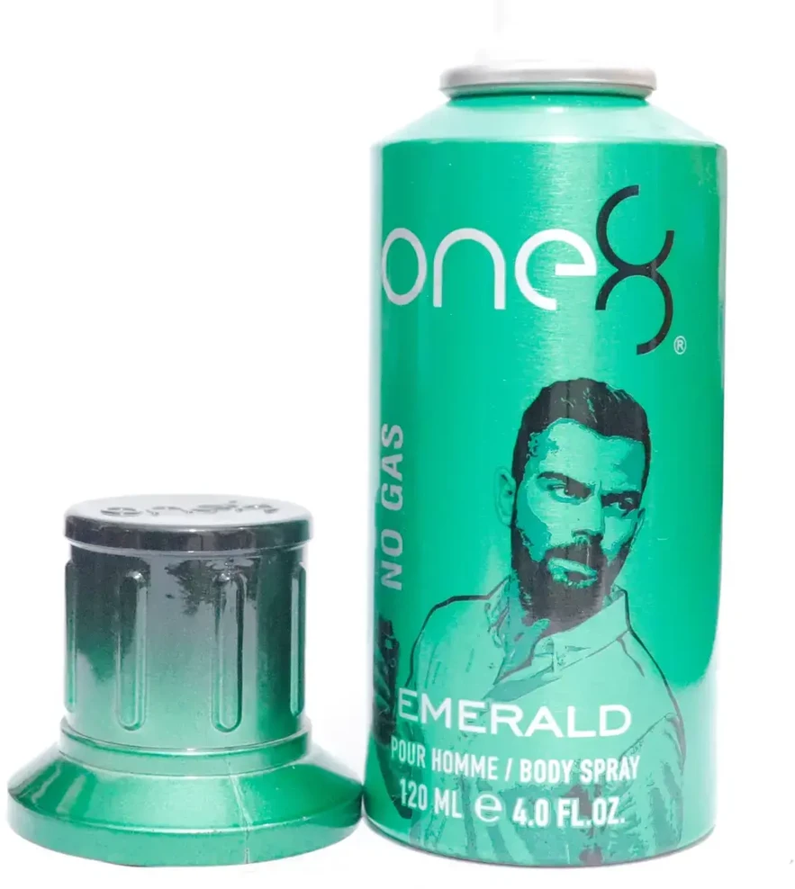 One 8 Emerald No Gas Scented Purškiklis For Men, 120 ml