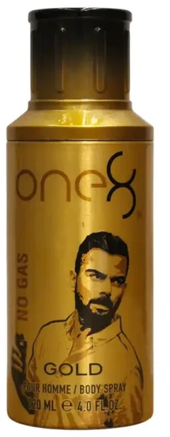 One 8 One8 No Gas Gold parfumuotas kūno purškiklis vyrams, 120 ml