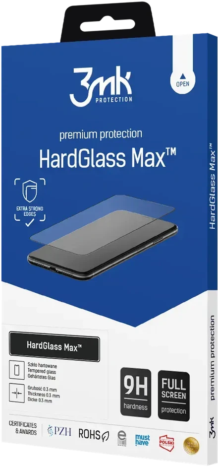 3Mk apsauga OnePlus 15 5G - 3mk HardGlass Max Juodas