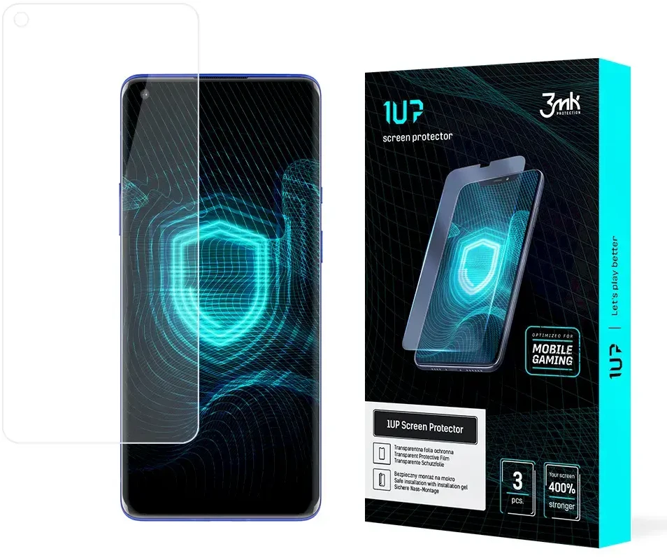 3MK plėvelė 1UP OnePlus 8 5G plėvelė Gaming 3vnt