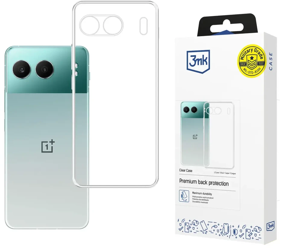 3Mk Protection 3mk skaidrus dėklas, skirtas OnePlus Nord 4 – skaidrus