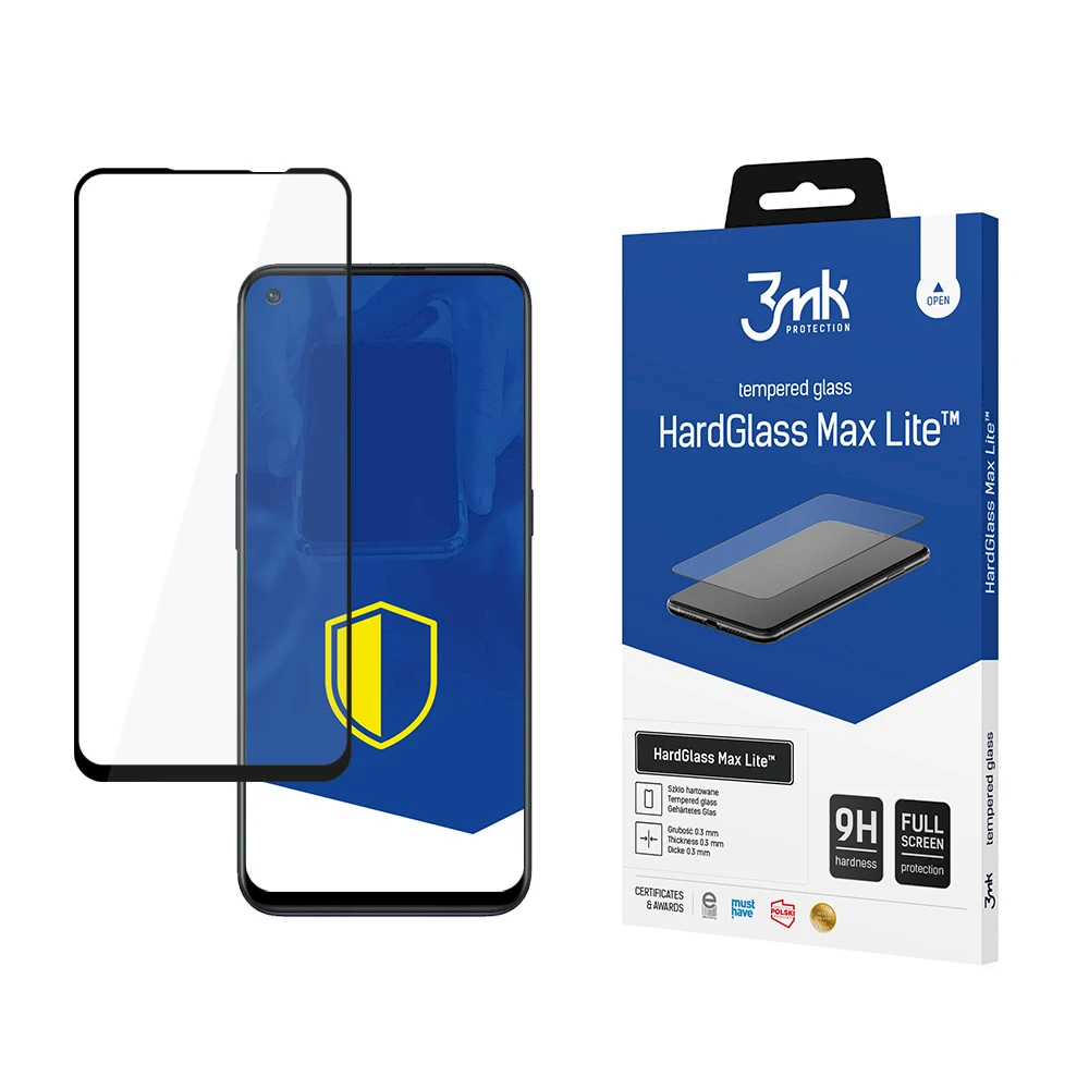 3MK HARD GLASS MAX LITE ONEPLUS NORD N100 Juodas