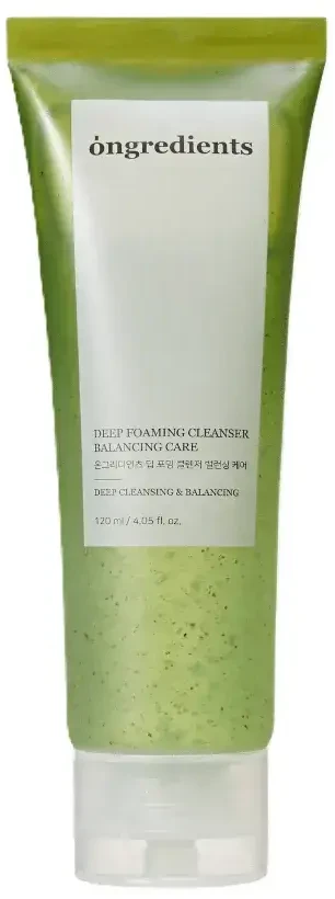 Ongredients Deep Foaming Valiklis Cleansing & Purifying Cleansing Foam, 120 ml
