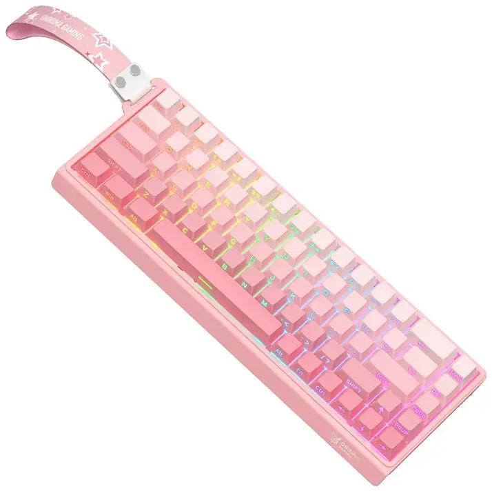 ONIKUMA G69 Klaviatūra (pink) (QWERTY)
