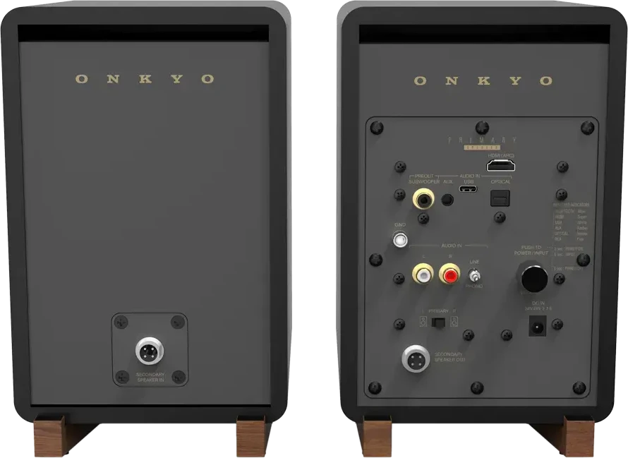 Kompiuterio kolonėlės Onkyo Creator serijos GX-30ARC aktyvios kolonėlės, Juodas, pora