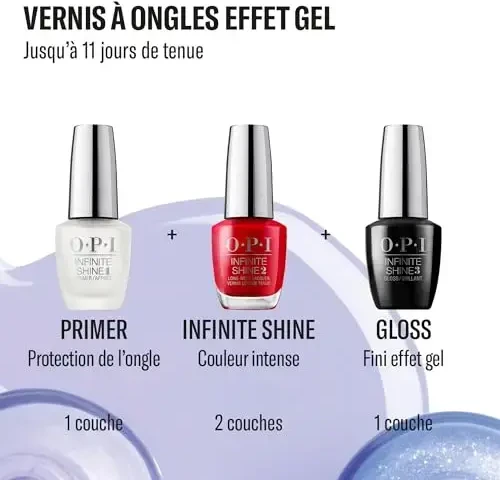 OPI Infinite Shine ilgai išliekantis lakas „First Class Tix“, 15 ml