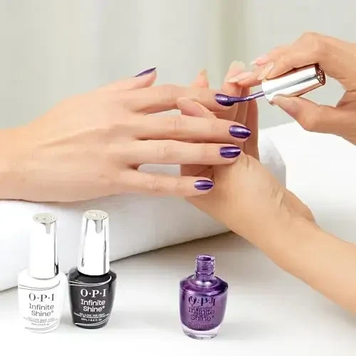 OPI Infinite Shine Gel-Like Lacquer Violetinė Reign, 15 ml