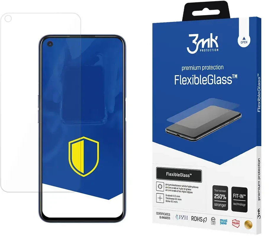 Apsauginis stiklas 3mk FlexibleGlass skirta Oppo A52
