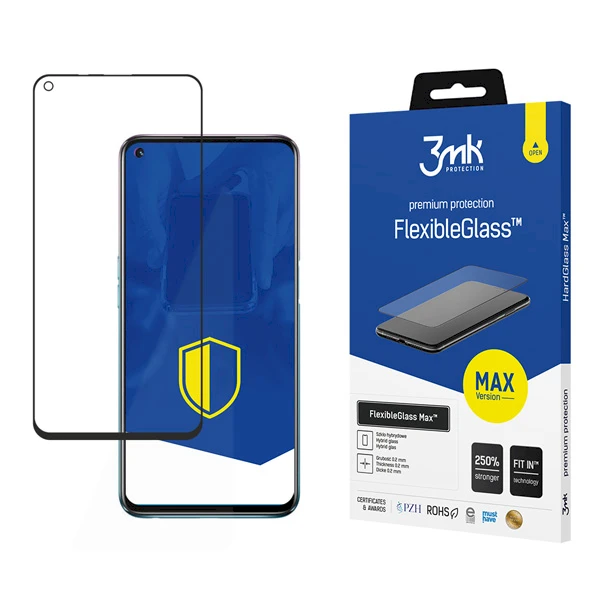 3MK HARD GLASS MAX LITE OPPO A54 5G Juodas
