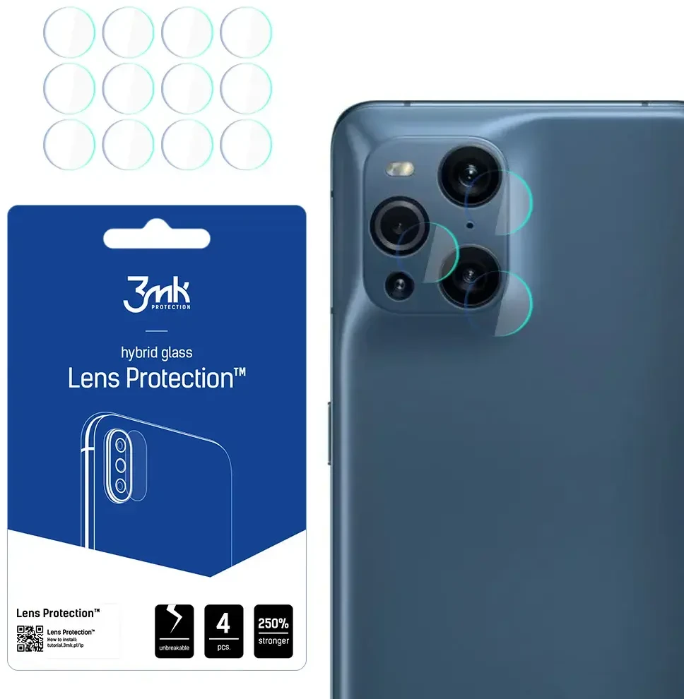 3Mk Protection „Oppo Find X3 5G“ – 3mk objektyvo apsauga