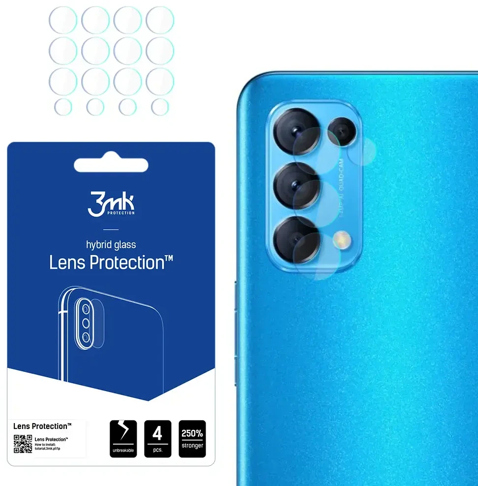 3Mk Protection „Oppo Find X3 Lite 5G“ – 3mk objektyvo apsauga