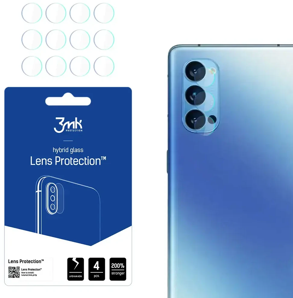3Mk Protection Oppo Reno 4 – 3mk objektyvo apsauga